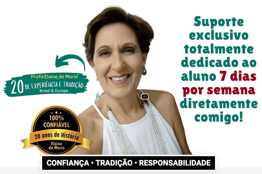 Curso Formacao em Massoterapia da Elaine de Maria